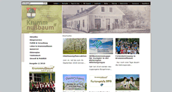 Desktop Screenshot of krummnussbaum.at